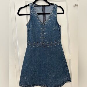 90's Acidwash Mini Dress